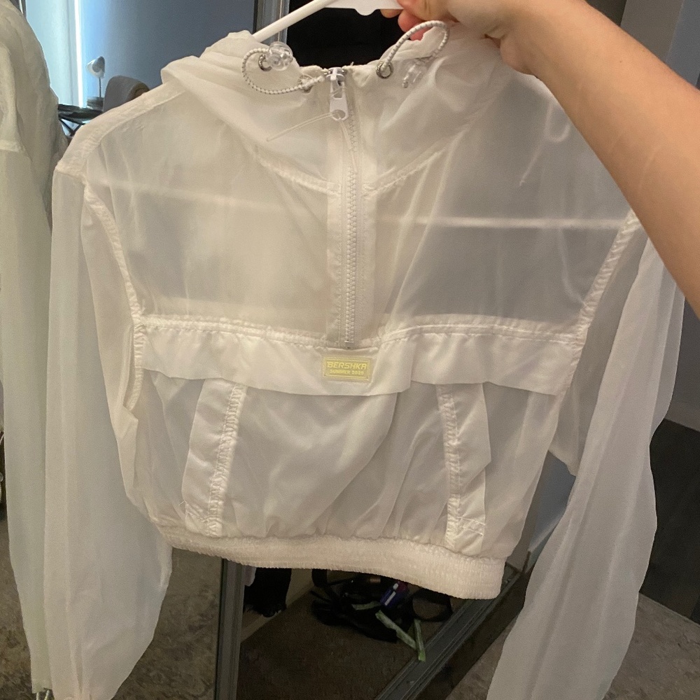 Cute see through spring jacket